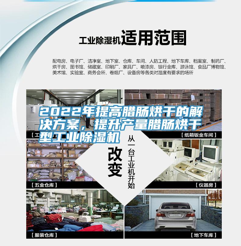 2022年提高臘腸烘干的解決方案，提升產(chǎn)量臘腸烘干型工業(yè)除濕機