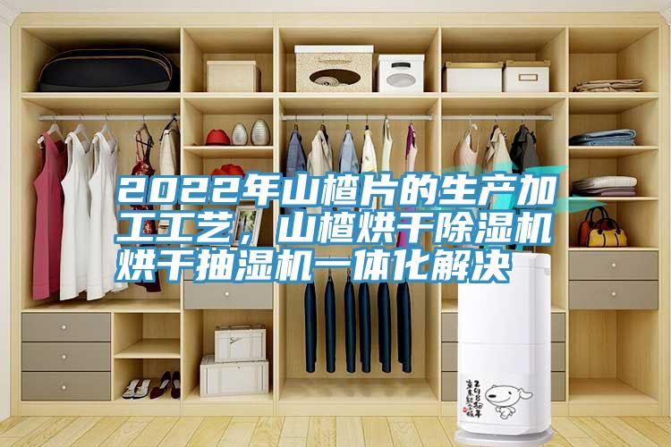 2022年山楂片的生產(chǎn)加工工藝，山楂烘干除濕機烘干抽濕機一體化解決