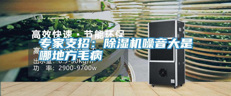 專家支招：除濕機(jī)噪音大是哪地方毛病