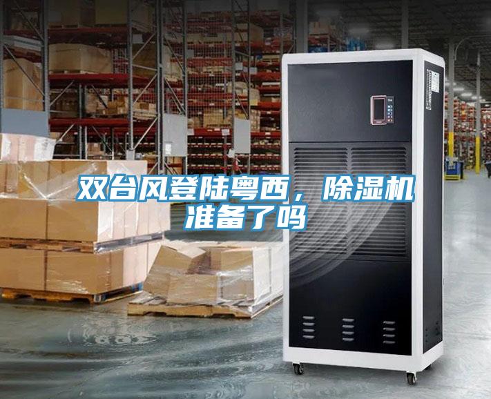 雙臺(tái)風(fēng)登陸粵西，除濕機(jī)準(zhǔn)備了嗎