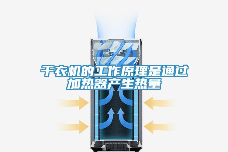 干衣機(jī)的工作原理是通過加熱器產(chǎn)生熱量