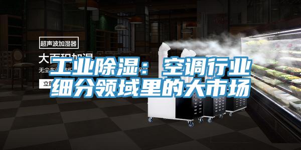 工業(yè)除濕：空調(diào)行業(yè)細(xì)分領(lǐng)域里的大市場(chǎng)