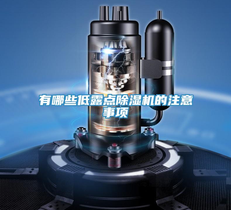 有哪些低露點(diǎn)除濕機(jī)的注意事項(xiàng)