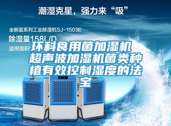 環(huán)科食用菌加濕機(jī) 超聲波加濕機(jī)菌類(lèi)種植有效控制濕度的法寶