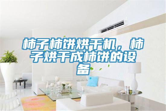 柿子柿餅烘干機，柿子烘干成柿餅的設備