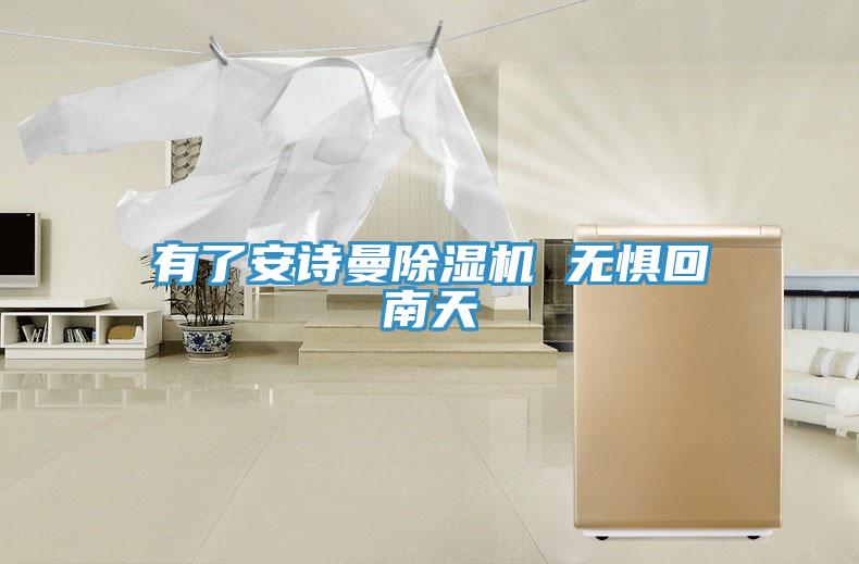 有了安詩曼除濕機 無懼回南天