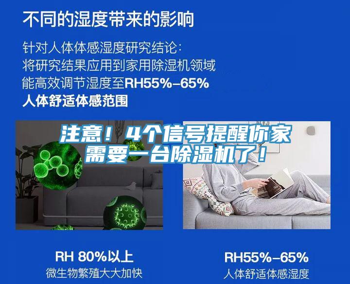 注意！4個(gè)信號(hào)提醒你家需要一臺(tái)除濕機(jī)了！