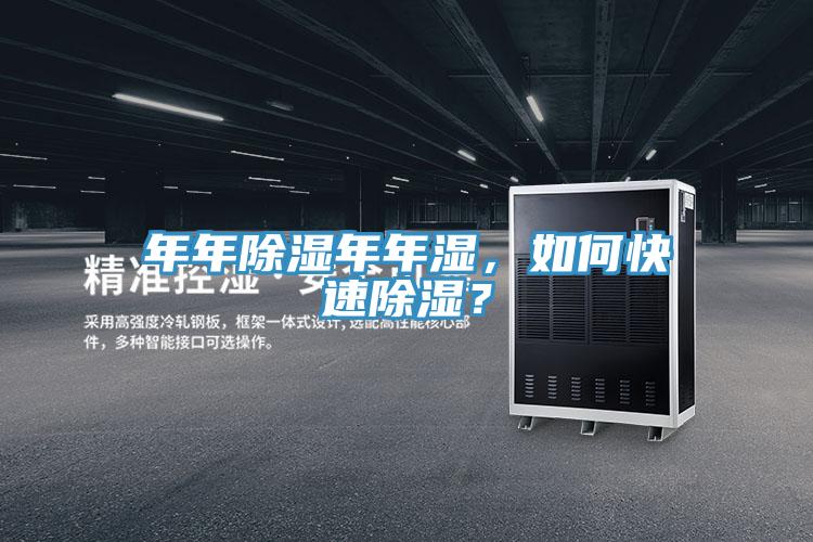 年年除濕年年濕，如何快速除濕？