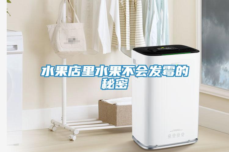 水果店里水果不會發(fā)霉的秘密