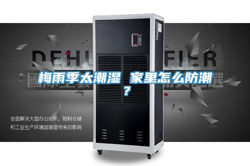 梅雨季太潮濕 家里怎么防潮？
