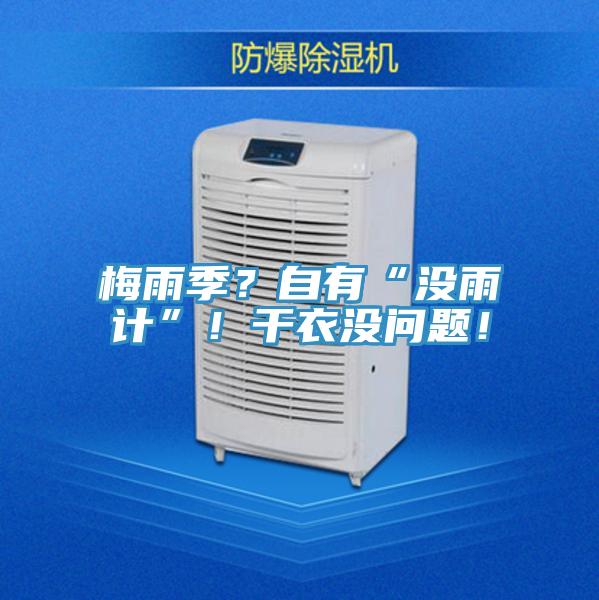 梅雨季？自有“沒雨計(jì)”！干衣沒問題！