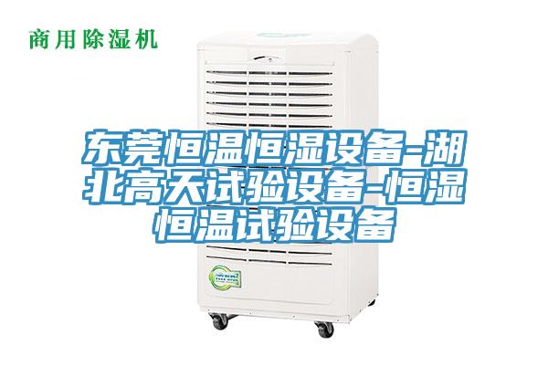 東莞恒溫恒濕設備-湖北高天試驗設備-恒濕恒溫試驗設備