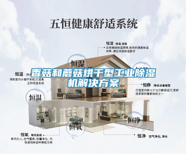 香菇和蘑菇烘干型工業(yè)除濕機(jī)解決方案
