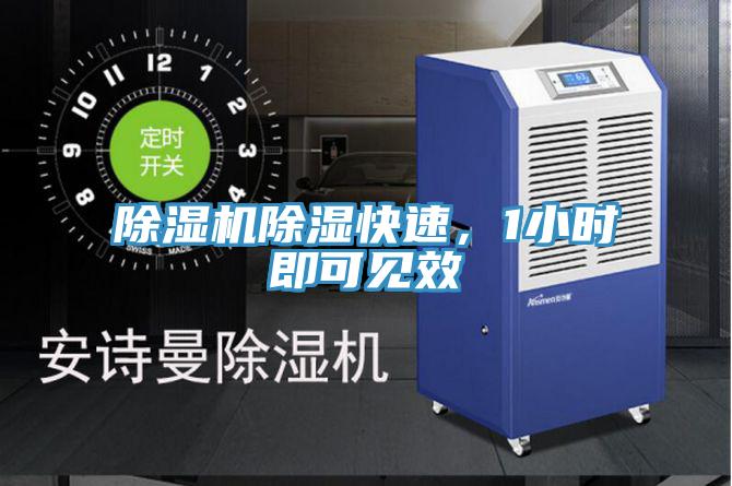 除濕機(jī)除濕快速，1小時(shí)即可見效