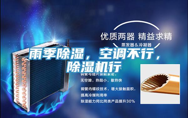 雨季除濕，空調(diào)不行，除濕機(jī)行
