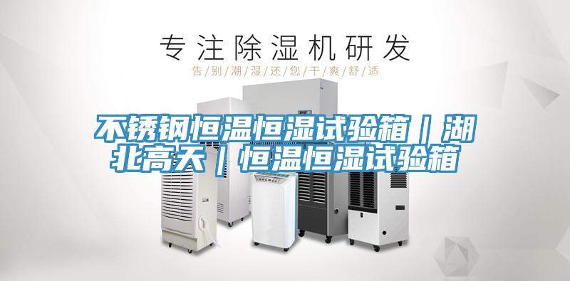 不銹鋼恒溫恒濕試驗(yàn)箱｜湖北高天｜恒溫恒濕試驗(yàn)箱