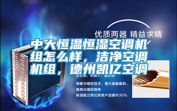 中大恒溫恒濕空調(diào)機(jī)組怎么樣，潔凈空調(diào)機(jī)組，德州凱億空調(diào)