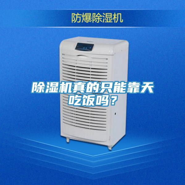 除濕機真的只能靠天吃飯嗎？