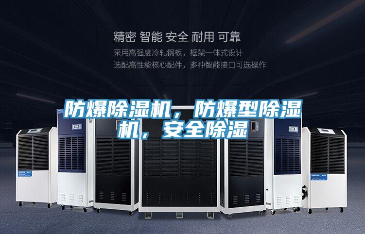 防爆除濕機，防爆型除濕機，安全除濕