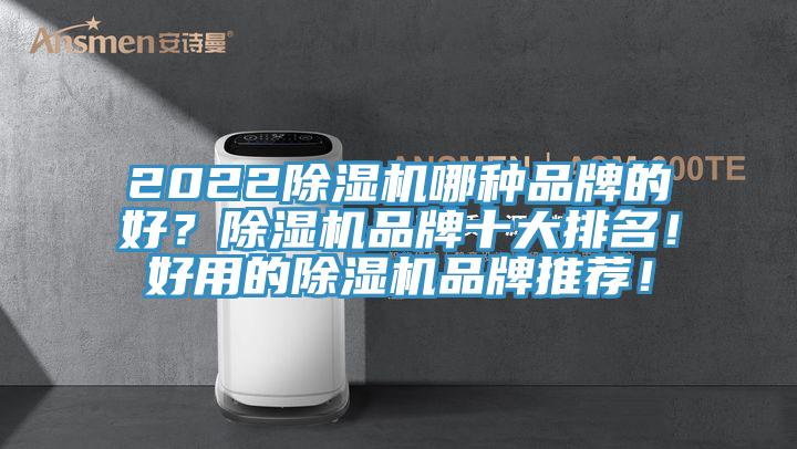 2022除濕機哪種品牌的好？除濕機品牌十大排名！好用的除濕機品牌推薦！