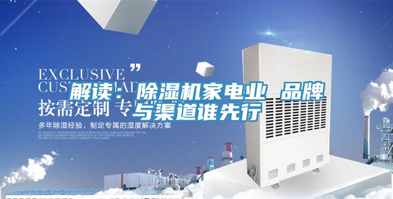 解讀：除濕機家電業(yè) 品牌與渠道誰先行