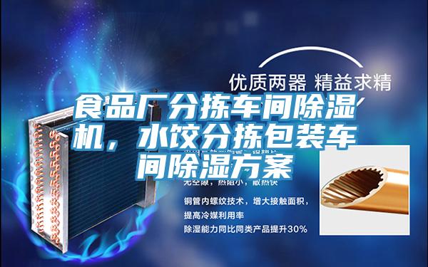 食品廠分揀車間除濕機(jī)，水餃分揀包裝車間除濕方案
