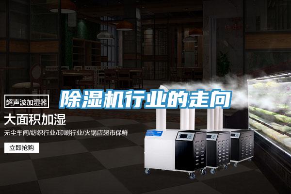 除濕機(jī)行業(yè)的走向