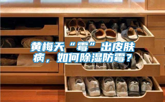 黃梅天“霉”出皮膚病，如何除濕防霉？