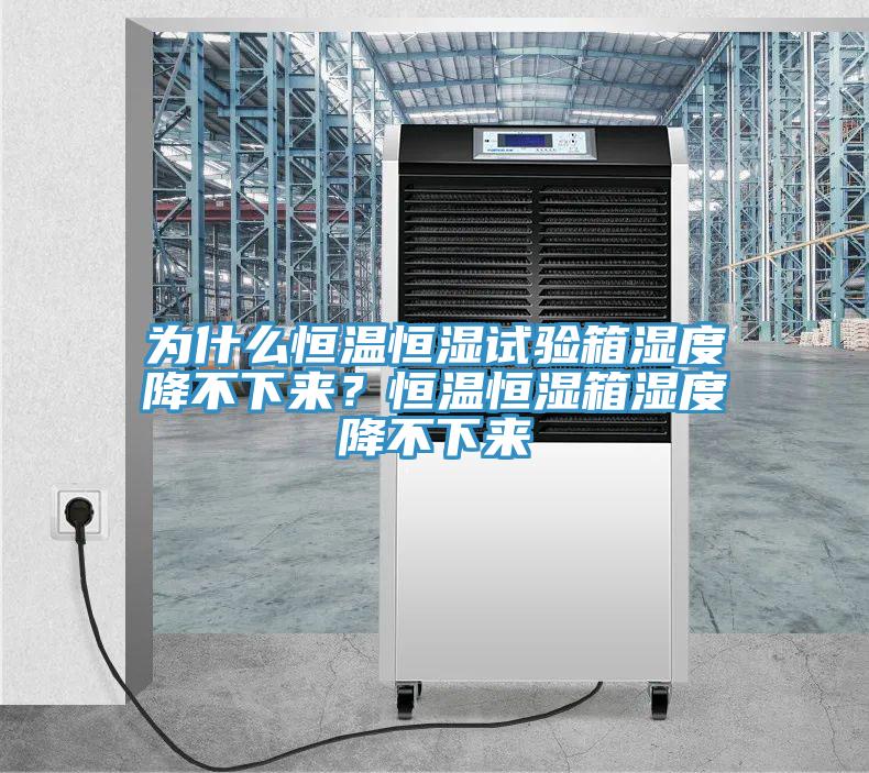 為什么恒溫恒濕試驗箱濕度降不下來？恒溫恒濕箱濕度降不下來