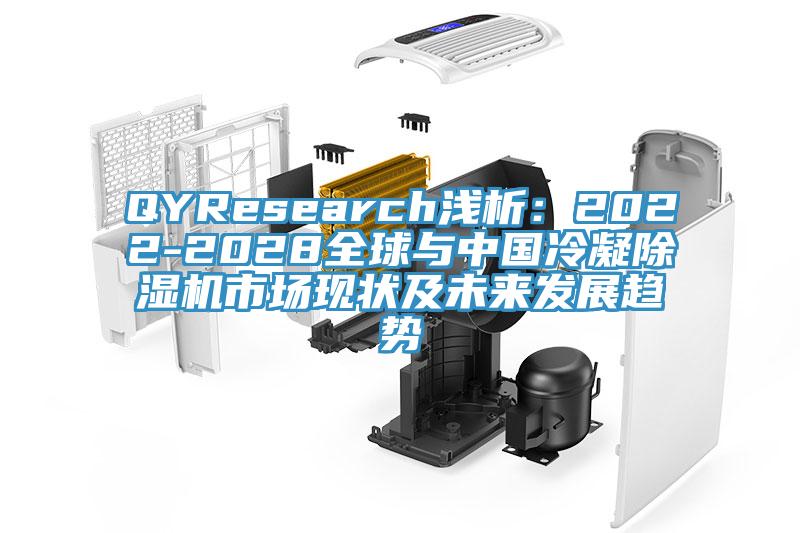 QYResearch淺析：2022-2028全球與中國冷凝除濕機(jī)市場現(xiàn)狀及未來發(fā)展趨勢