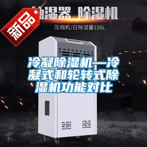 冷凝除濕機—冷凝式和輪轉(zhuǎn)式除濕機功能對比