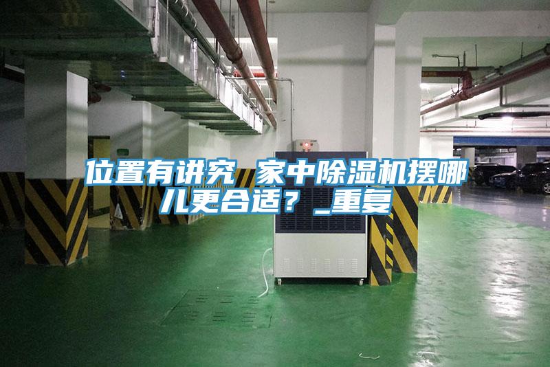 位置有講究 家中除濕機(jī)擺哪兒更合適？_重復(fù)