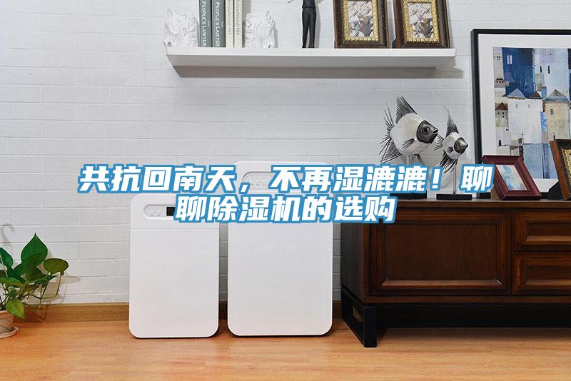 共抗回南天，不再濕漉漉！聊聊除濕機的選購