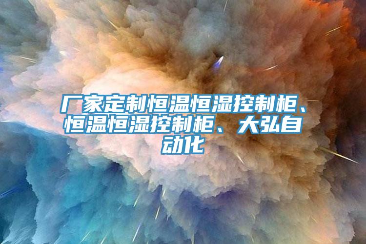 廠家定制恒溫恒濕控制柜、恒溫恒濕控制柜、大弘自動(dòng)化