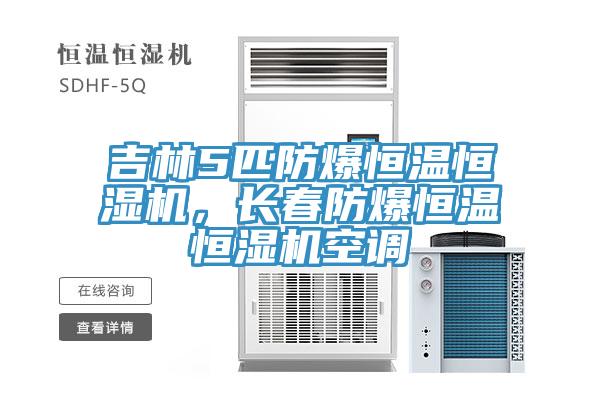 吉林5匹防爆恒溫恒濕機(jī)，長(zhǎng)春防爆恒溫恒濕機(jī)空調(diào)