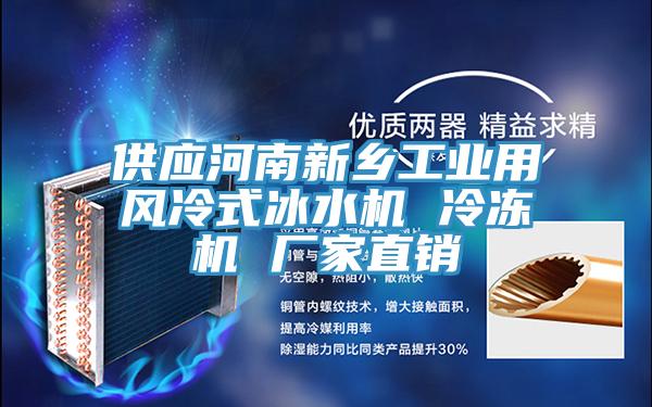 供應河南新鄉(xiāng)工業(yè)用風冷式冰水機 冷凍機 廠家直銷