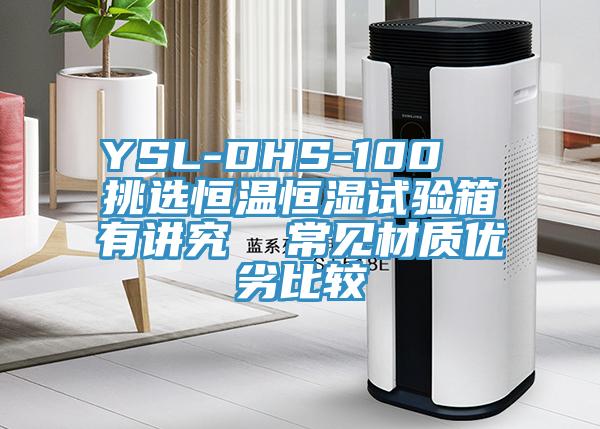 YSL-DHS-100  挑選恒溫恒濕試驗(yàn)箱有講究  常見材質(zhì)優(yōu)劣比較