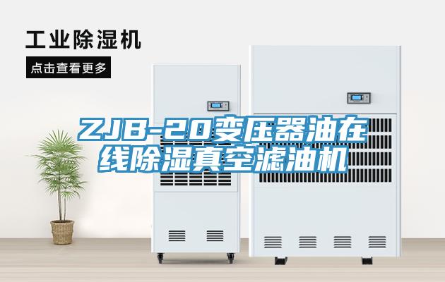 ZJB-20變壓器油在線除濕真空濾油機(jī)