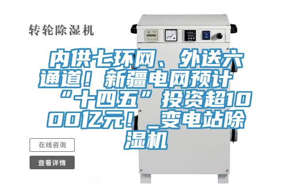 內(nèi)供七環(huán)網(wǎng)、外送六通道！新疆電網(wǎng)預(yù)計“十四五”投資超1000億元！_變電站除濕機