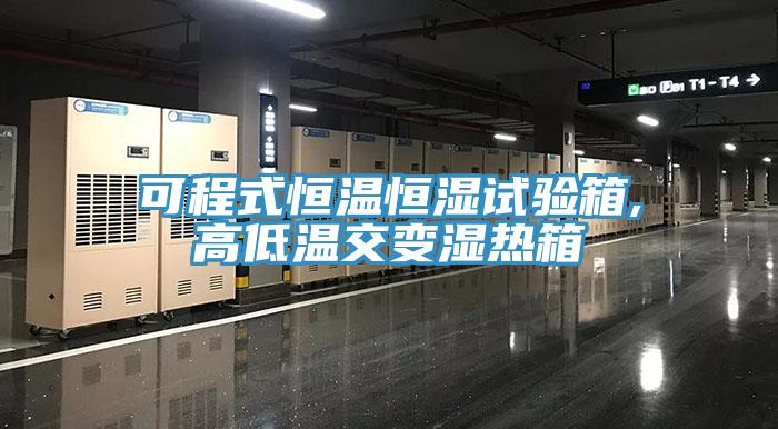 可程式恒溫恒濕試驗箱,高低溫交變濕熱箱