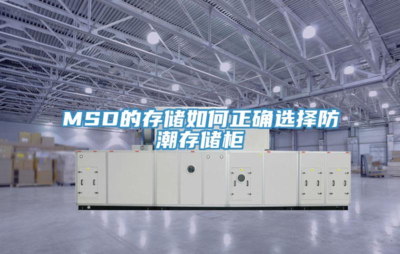MSD的存儲(chǔ)如何正確選擇防潮存儲(chǔ)柜