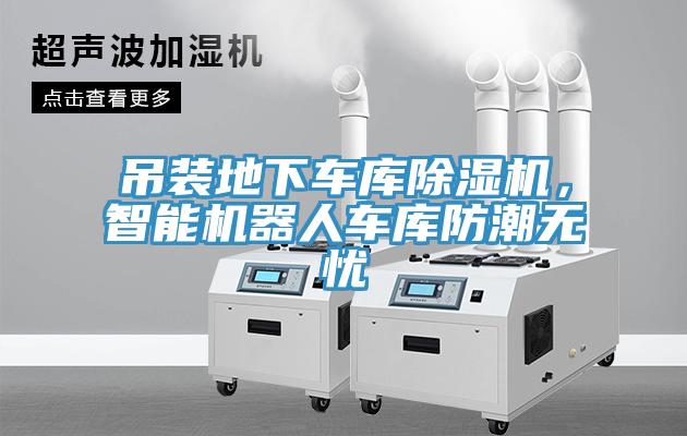 吊裝地下車庫除濕機(jī)，智能機(jī)器人車庫防潮無憂