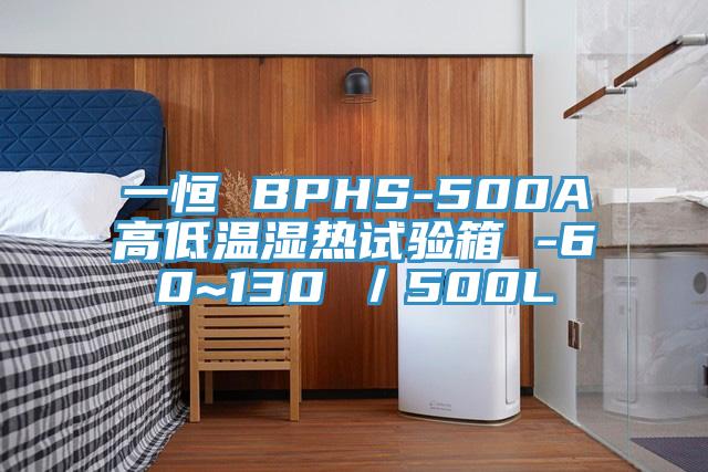 一恒 BPHS-500A高低溫濕熱試驗(yàn)箱 -60~130℃／500L