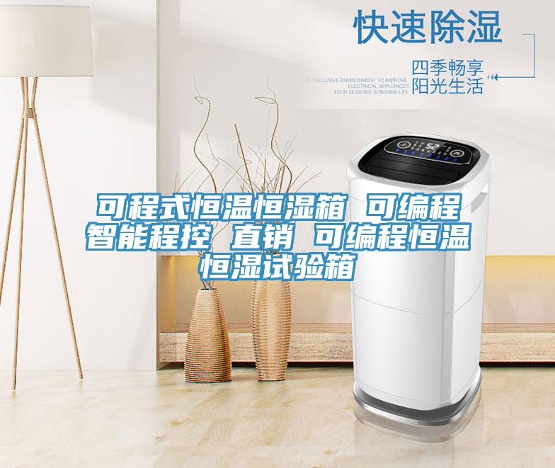 可程式恒溫恒濕箱 可編程智能程控 直銷(xiāo) 可編程恒溫恒濕試驗(yàn)箱
