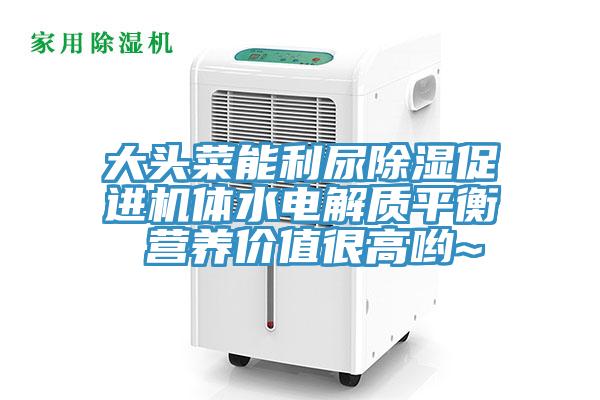 大頭菜能利尿除濕促進(jìn)機(jī)體水電解質(zhì)平衡 營養(yǎng)價(jià)值很高喲~