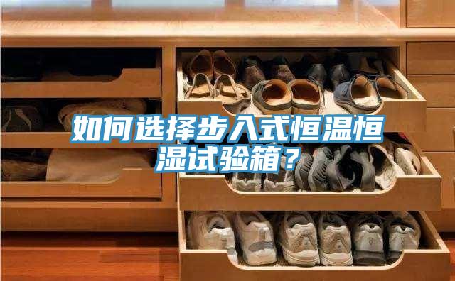 如何選擇步入式恒溫恒濕試驗(yàn)箱？