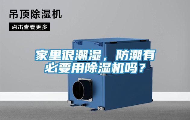 家里很潮濕，防潮有必要用除濕機(jī)嗎？