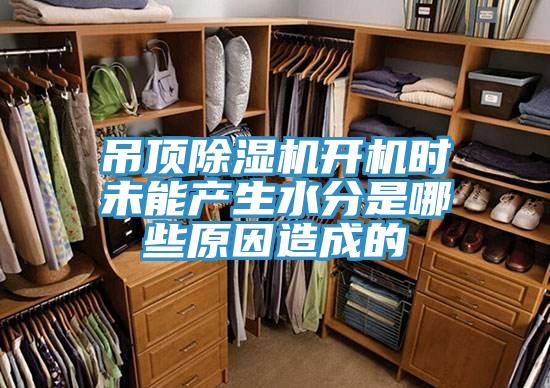 吊頂除濕機(jī)開機(jī)時(shí)未能產(chǎn)生水分是哪些原因造成的