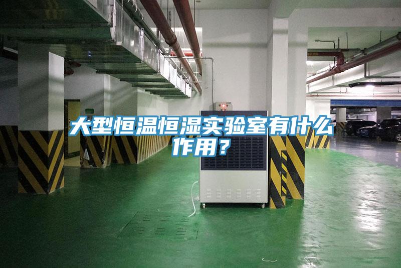 大型恒溫恒濕實(shí)驗(yàn)室有什么作用？
