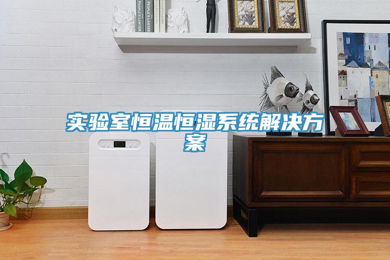 實(shí)驗(yàn)室恒溫恒濕系統(tǒng)解決方案